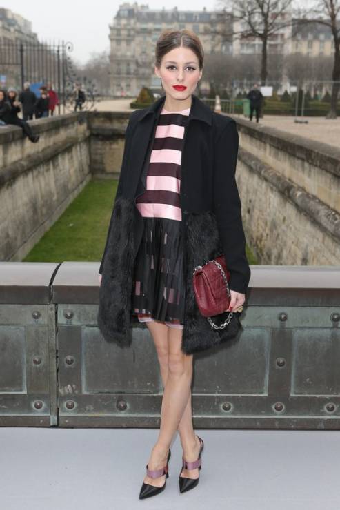 Gwiazdy na Paris Fashion Week: Olivia Palermo na pokazie Dior, fot. East News