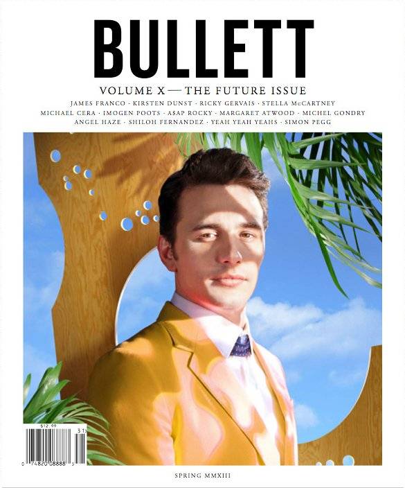 Kirsten Dunst i James Franco na okładce magazynu Bullett!