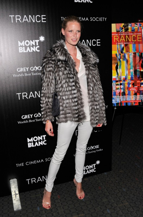 Caroline Winberg na premierze filmu "Trans" w Nowym Jorku, fot. East News
