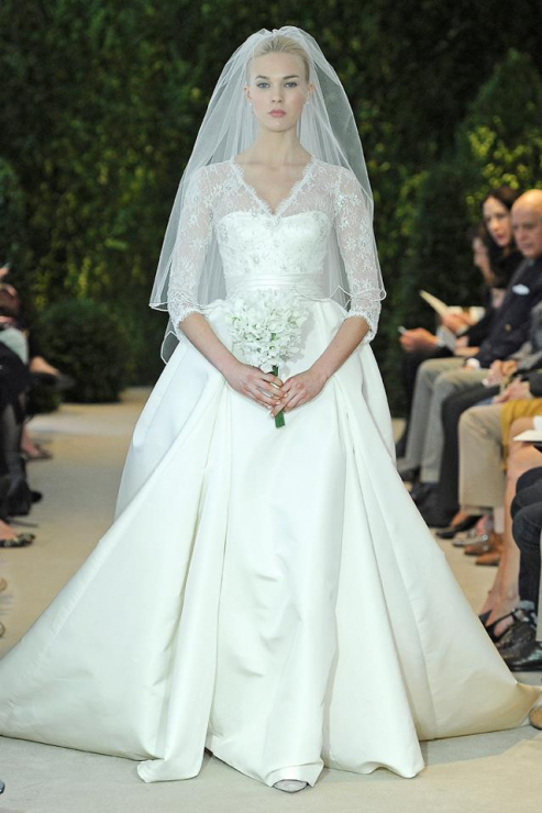 Suknie ślubne Carolina Herrera 2014