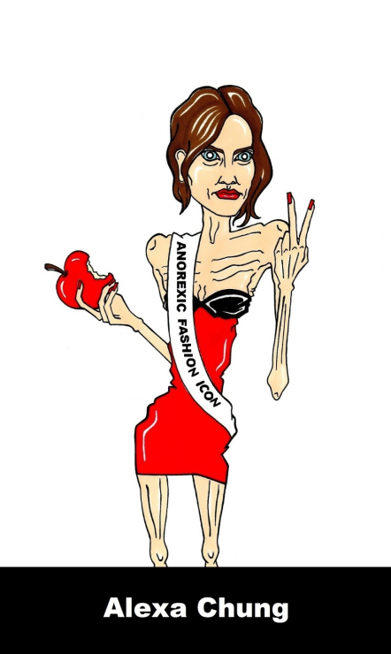 Blog Humor Chic znów szokuje - ikony anoreksji?