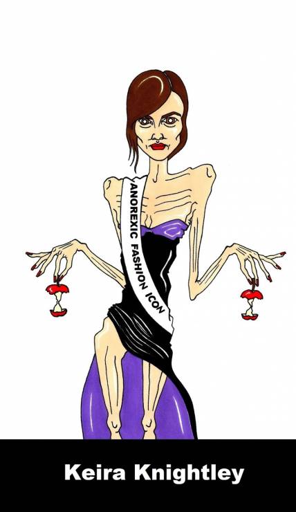 Blog Humor Chic znów szokuje - ikony anoreksji?
