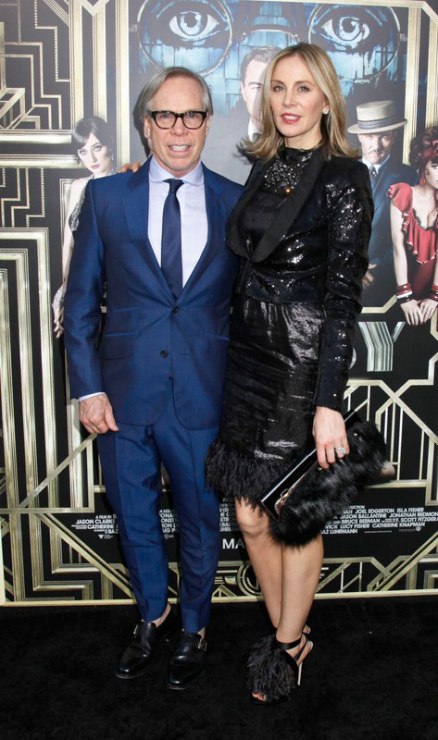 Gwiazdy na premierze filmu "Wielki Gatsby": Tommy Hilfiger i Dee Ocleppo, fot. East News