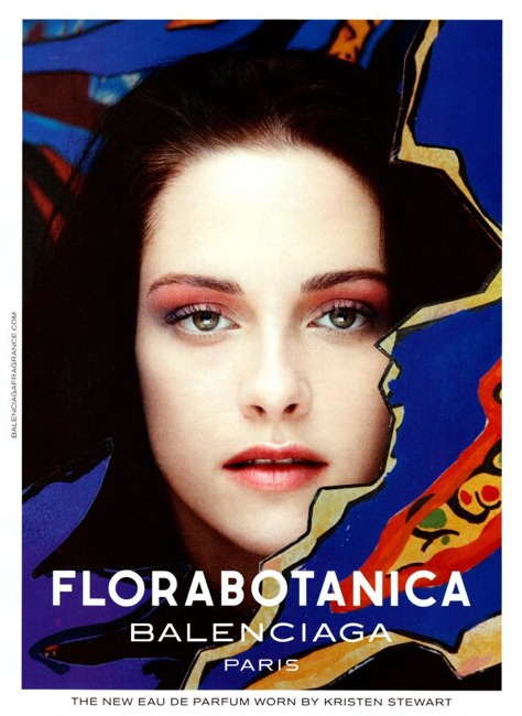 Kristen Stewart w kampanii perfum Balenciaga - Florabotanica, fot. Steven Meisel
