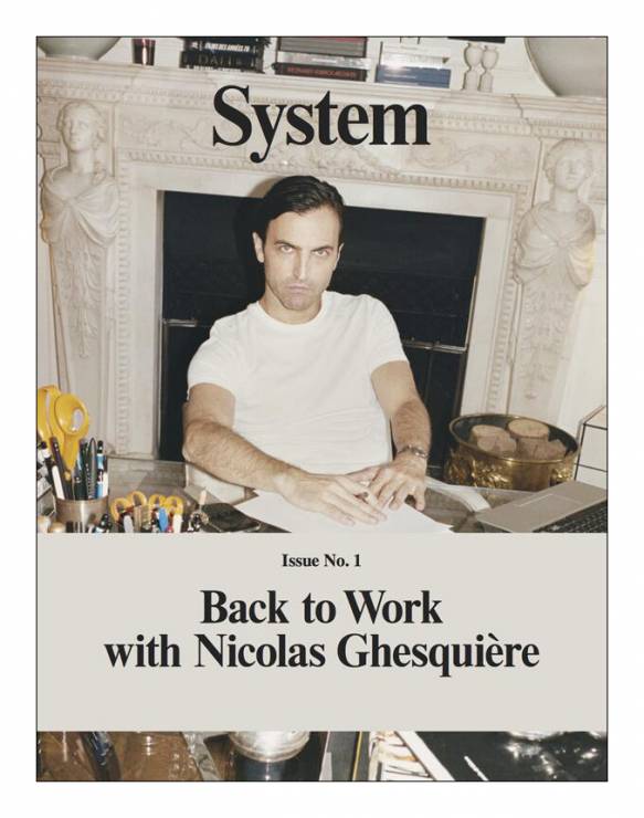 Nowy magazyn, nowy Nicolas Ghesquière. W 1. numerze System projektant po raz pierwszy mówi o odejściu z Balenciagi/
System nr 1, Jurgen Teller