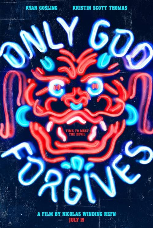 Plakat do filmu "Tylko Bóg Wybacza", fot. tumblr