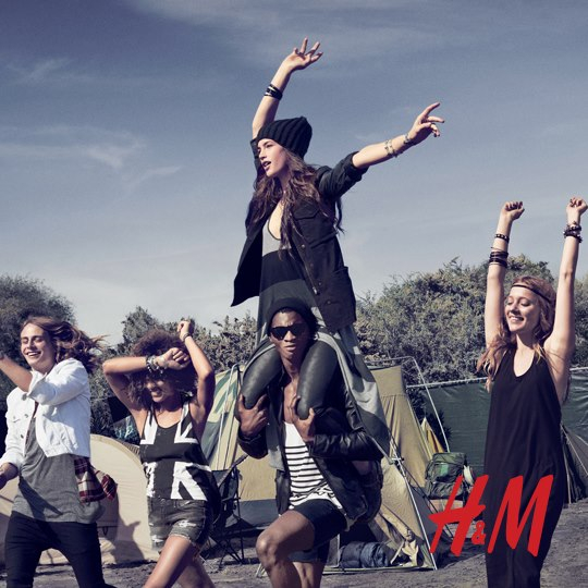 H&M Loves Music - nowa kolekcja festiwalowa na lato 2013