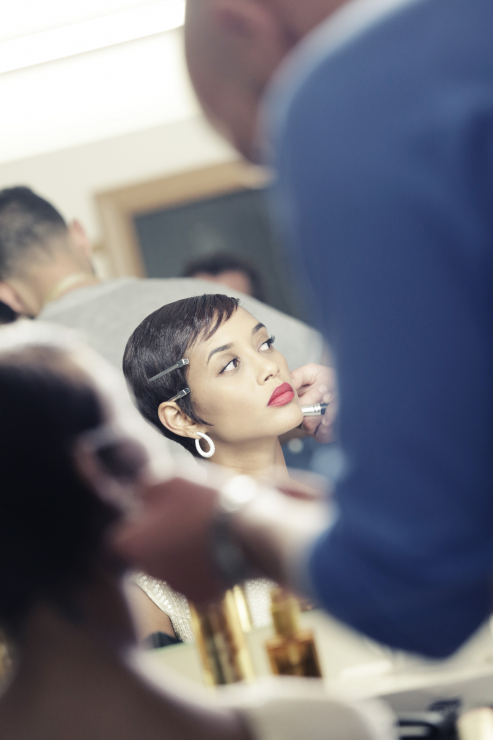 Makijaże i fryzury z Cannes 2013 - backstage