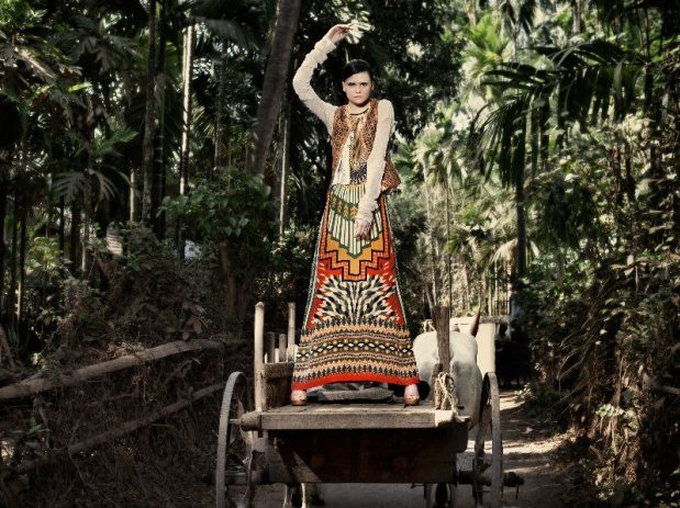 Top Model 3 w indiach: sesja z 13. odcinka: Klaudia Strzyżewska, fot. Vishal Kullarwar