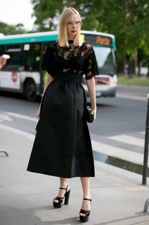 Street fashion: stylizacje z Tygodnia Haute Couture
