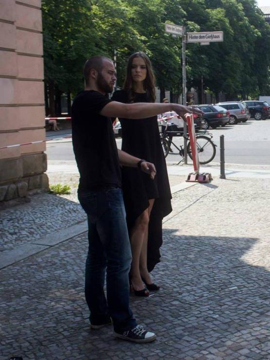 Zuzanna Kołodziejczyk pozuje dla marki Sylwia Majdan