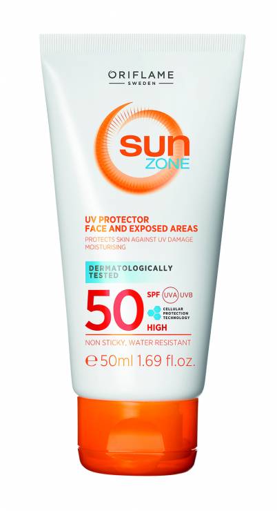 Krem ochronny do twarzy i ciała Sun Zone SPF 50 - Krem ochronny dla skóry wrażliwej. Zawiera składniki nawilżające i zmiękczające. Szybko się wchłania. Wodoodporny, cena: 37zł