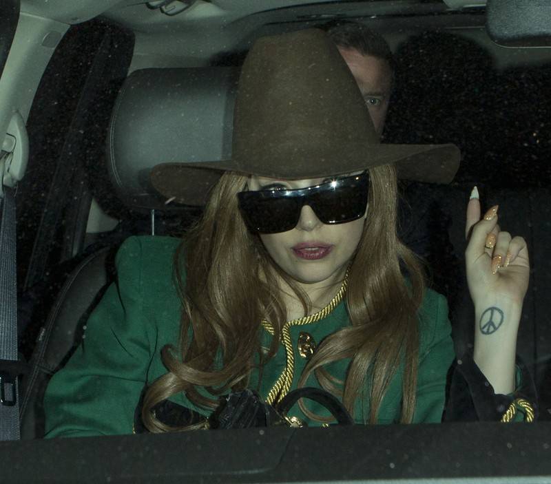 Tatuaże gwiazd: Lady Gaga, fot. East News