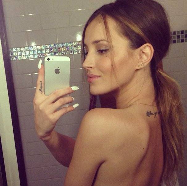 Tatuaże gwiazd: Marina Łuczenko, fot. instagram