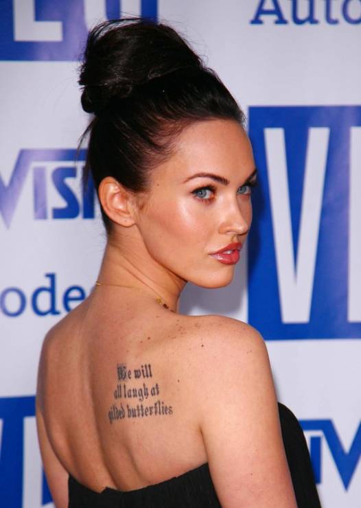 Tatuaże gwiazd: Megan Fox, fot. East News