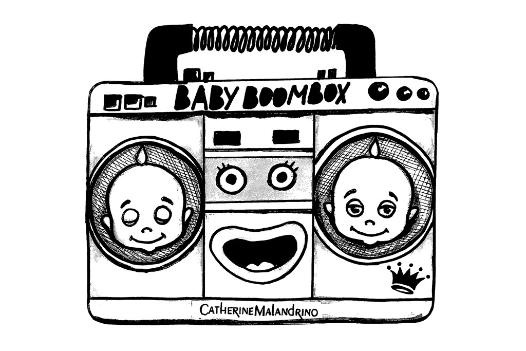 Upominki dla małego księcia od projektantów: boom box ze spacjalną playlistą, Catherine Malandrino