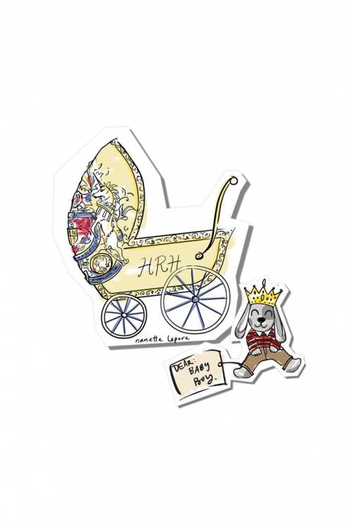 Upominki dla małego księcia od projektantów: wózek, Nanette Lepore