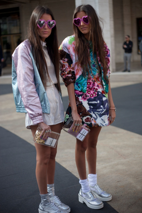 Street fashion: New York Fashion Week w obiektywie Dine & Dash