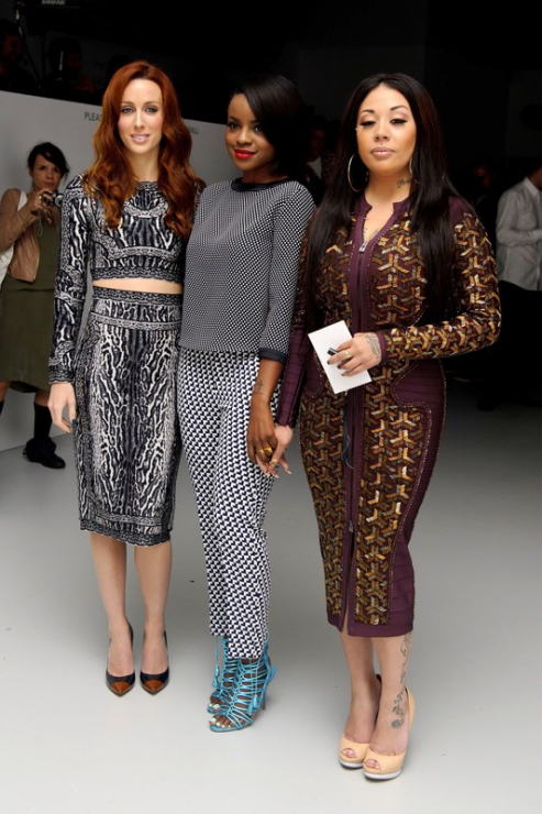 Gwiazdy na London Fashion Week wiosna-lato 2014
