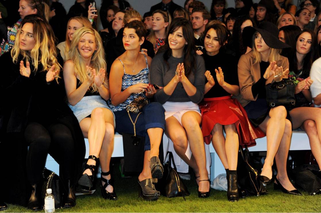 Gwiazdy na London Fashion Week wiosna-lato 2014