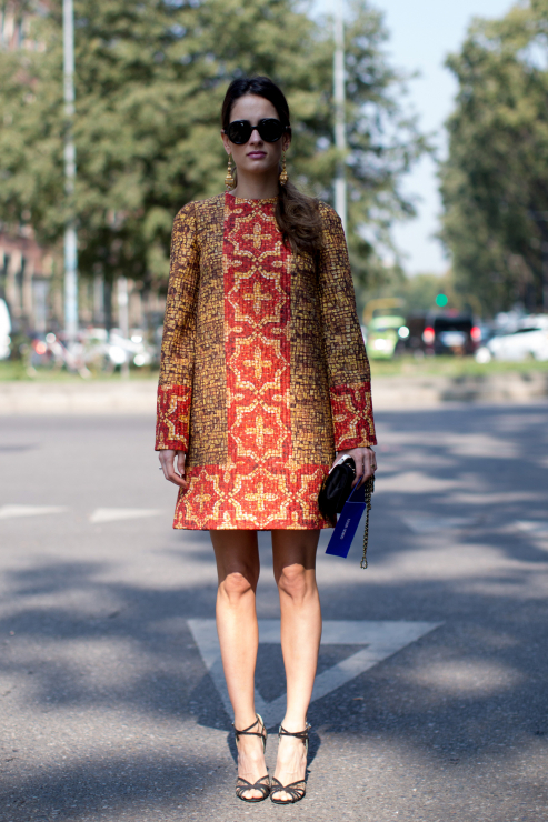 Street fashion: najlepsze stylizacje Milan Fashion Week SS14