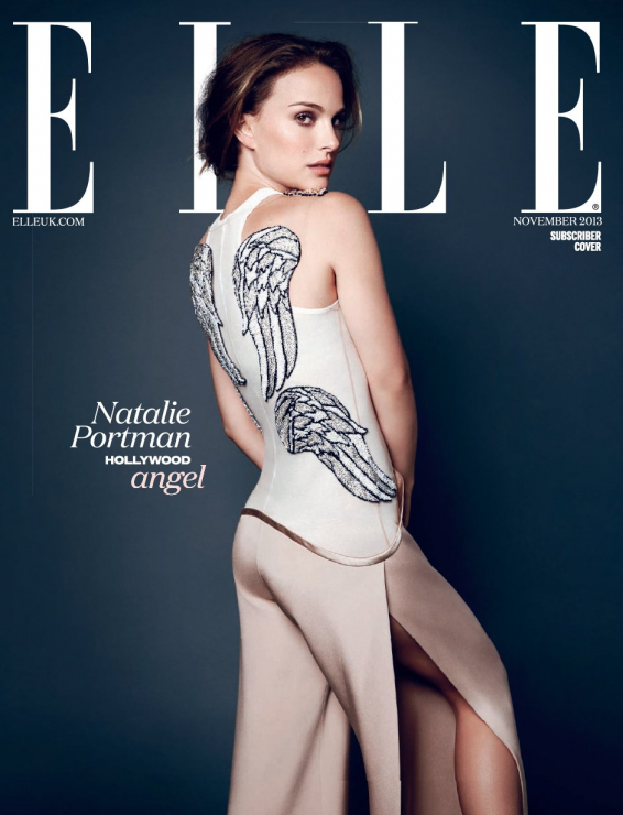 Natalie Portman w listopadowym ELLE UK