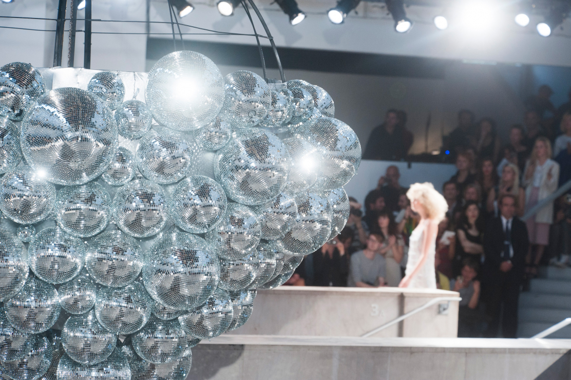 Gosia Baczyńska na Paris Fashion Week - pokaz wiosna-lato 2014