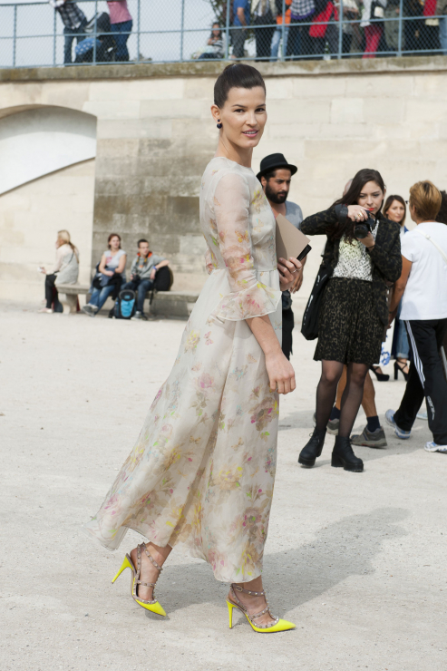 Street fashion: Paris Fashion Week wiosna-lato 2014, cz. 2