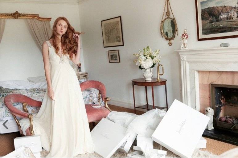Suknie ślubne 2014: kampania Jenny Packham wiosna 2014