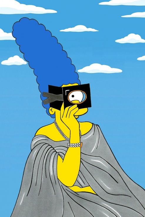 Marge Simpson w legendarnych stylizacjach