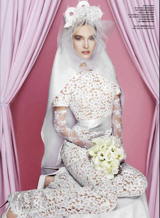 Zupełnie inne suknie ślubne w V Magazine
