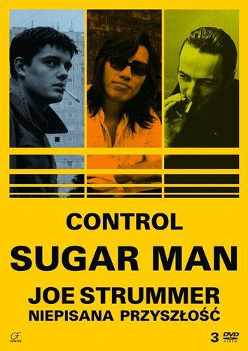 Prezent na Mikołajki: boks z hitowymi filmami o muzyce: Sugar Man / Joe Strummer : niepisana przyszłość / Control, 65,49 zł / Empik