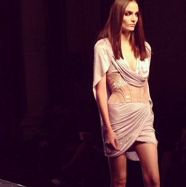 Versace haute couture wiosna-lato 2014: relacja Instagram