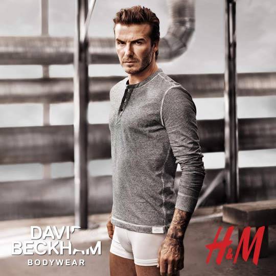 David Beckham w wiosennej kampanii H&M