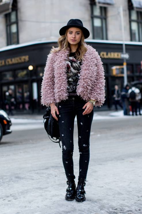Street fashion: NYFW jesień-zima 2014/2015, dzień 1