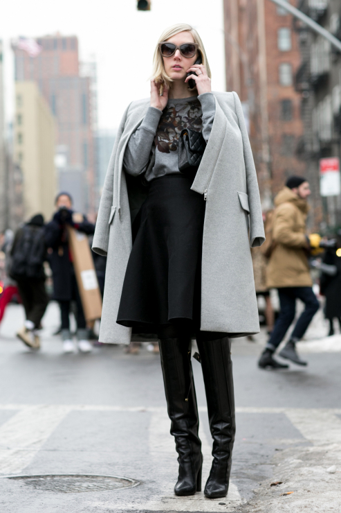 Street fashion: NYFW jesień-zima 2014/2015, dzień 4