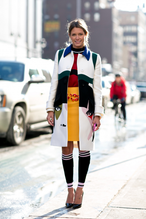 Street fashion: NYFW jesień-zima 2014/2015, dzień 5