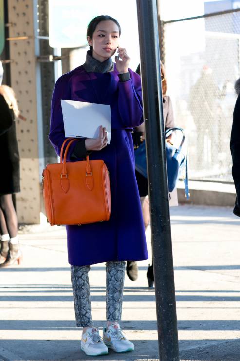 Street fashion: NYFW jesień-zima 2014/2015, dzień 6