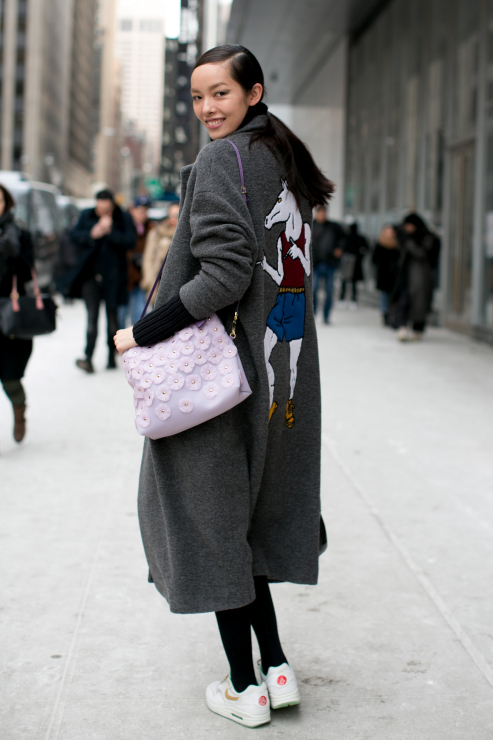 Street fashion: NYFW jesień-zima 2014/2015, dzień 7