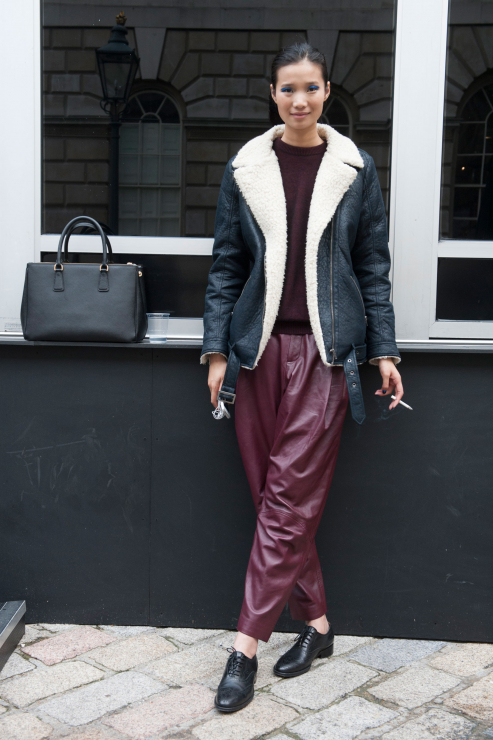 Street fashion: London Fashion Week jesień-zima 2014/2015