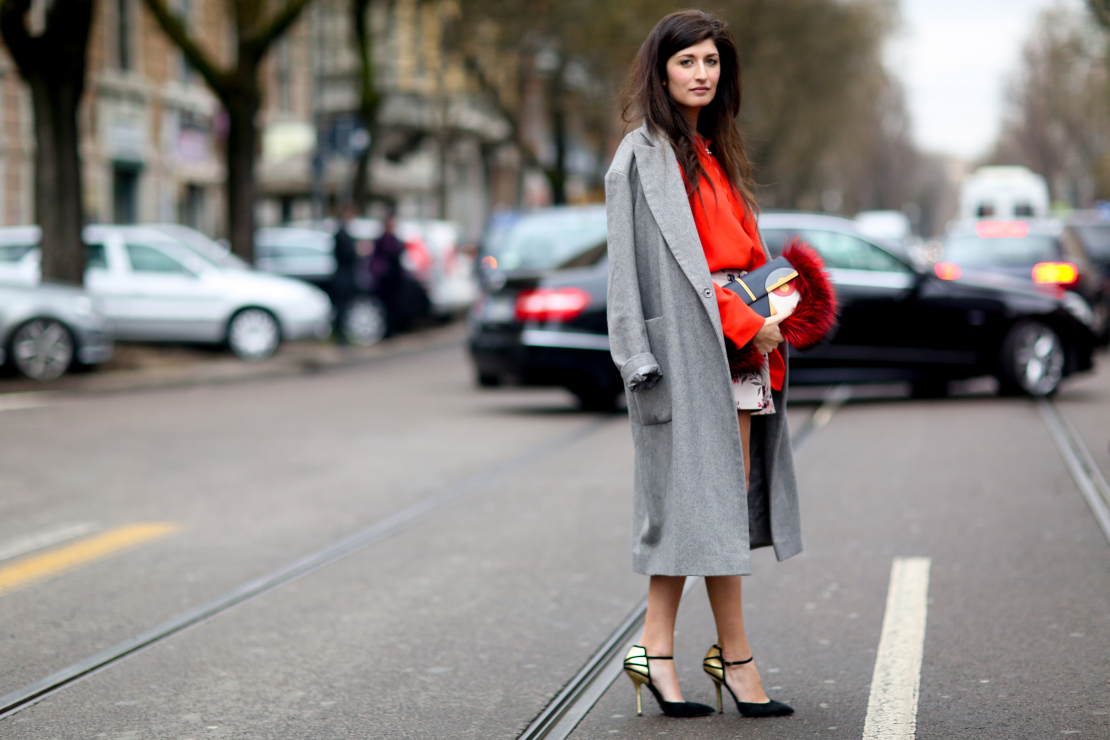 Street fashion: Milan Fashion Week jesień-zima 2014/2015