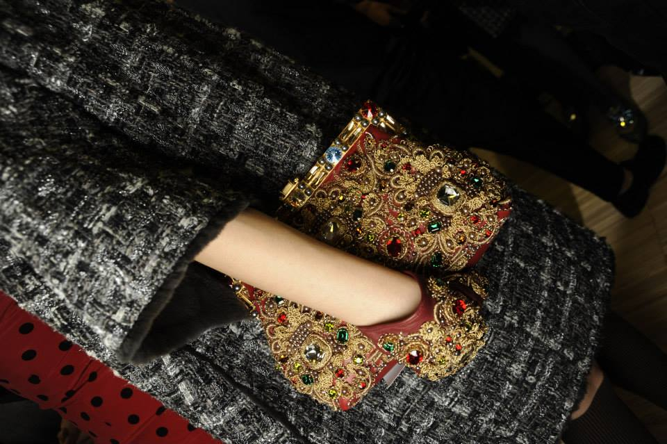 Dolce&Gabbana jesień-zima 2014/2015: kulisy pokazu