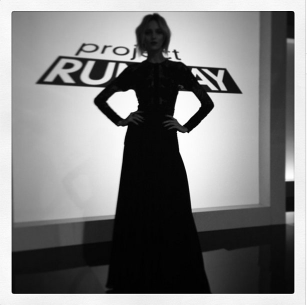 Anja Rubik na planie Project Runway: stylizacje top modelki