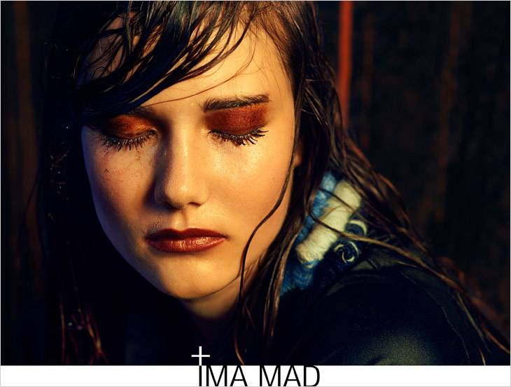 IMA MAD, kampania 2014, mod. Patrycja (Model Plus) Weronika Dus (8fi Models), fot. Adam Pluciński
