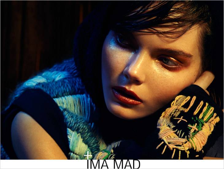 IMA MAD, kampania 2014, mod. Patrycja (Model Plus) Weronika Dus (8fi Models), fot. Adam Pluciński