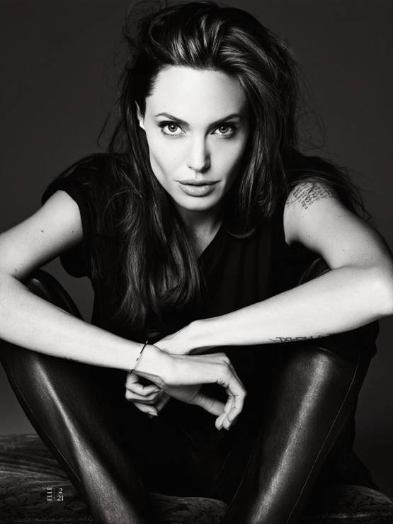 Angelina Jolie w czerwcowym ELLE US!