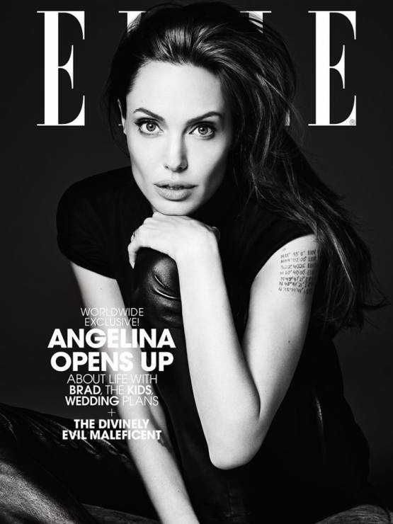 Angelina Jolie w czerwcowym ELLE US!