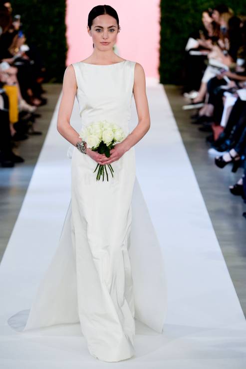 Suknie ślubne wiosna 2015: Oscar de la Renta