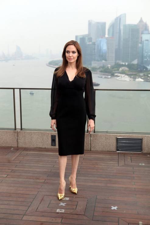 Angelina Jolie i Elle Fanning promują film "Czarownica"