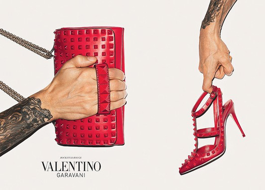Terry Richardson dla Valentino - kampania akcesoriów